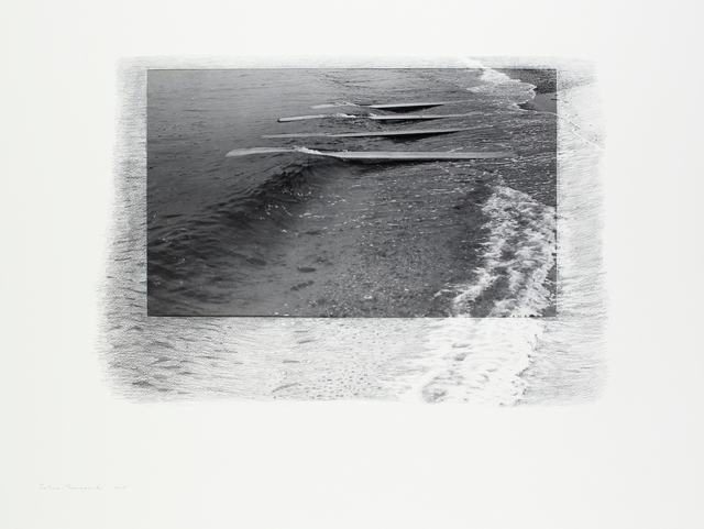 Tatsuo Kawaguchi, ‘Time Phase of "Land and Sea" 1~8’, 1970, Drawing, Collage or other Work on Paper, Photography, paper, styrene board, pencil, SNOW Contemporary
