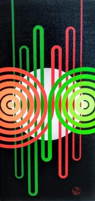 Carlos Presto, ‘Perezosos Complementarios’, 2010, Painting, Acrylic on canvas, ACCS Visual Arts