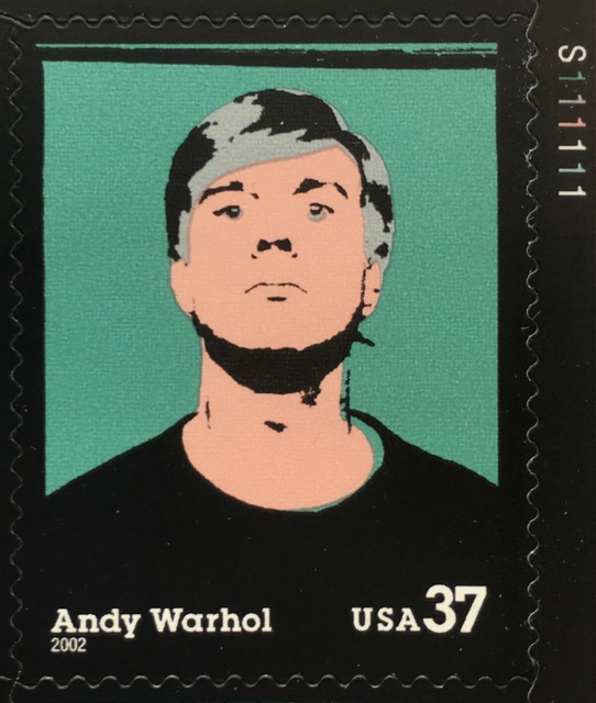 Andy Warhol, ‘Commemorative Stamp Sheet feat. Warhol Self-Portrait’, 2002, Gallery 52