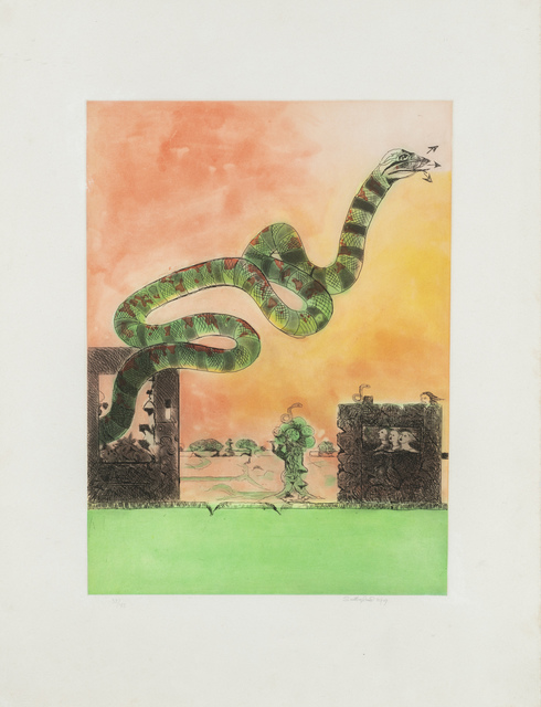 Graham Sutherland, ‘Untitled’, 1979, Print, Multiple, color lithograph, Martini Studio d'Arte