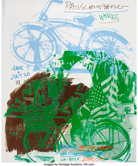 Robert Rauschenberg, ‘Rauschenberg Works, exhibtion poster’, 1991, Heritage Auctions