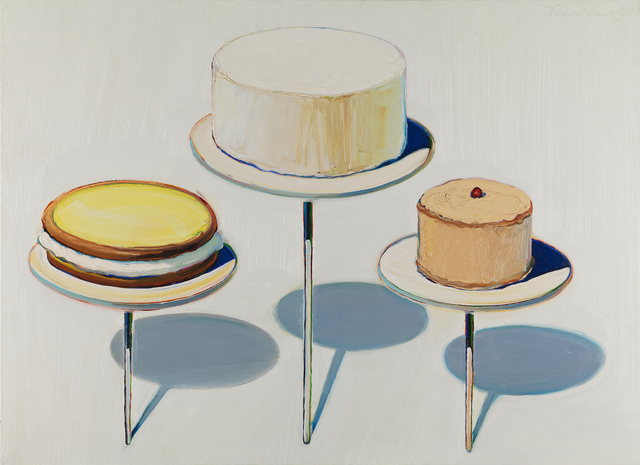 Wayne Thiebaud, ‘Display Cakes’, 1963, San Francisco Museum of Modern Art (SFMOMA)