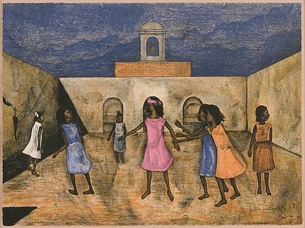 Gustavo Montoya, ‘Gallinita Ciega’, 1984, David Lawrence Gallery