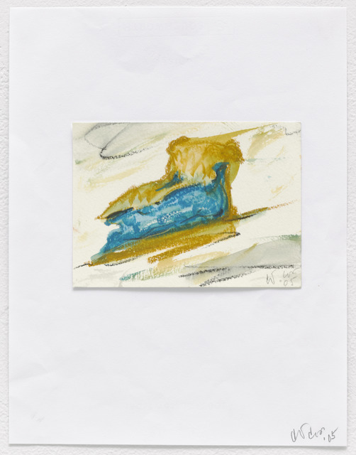 Claes Oldenburg & Coosje van Bruggen, ‘Notebook Page: Blueberry Pie’, 2005, Pace Gallery