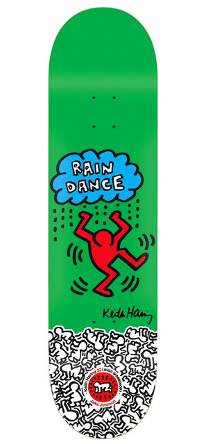 Keith Haring, ‘Keith Haring Rain Dance skateboard deck ’, ca. 2012, Lot 180