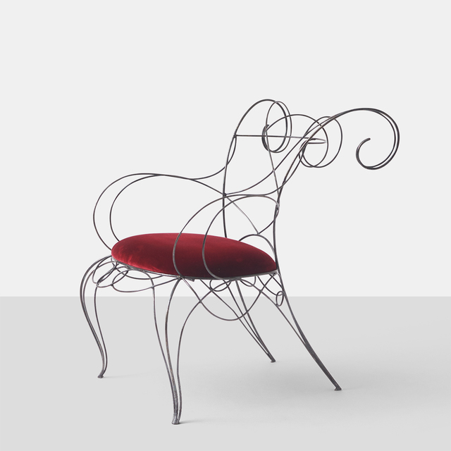 André Dubreuil, ‘Andre Dubreuil Ram Arm Chair’, 1980-1989, Almond & Co.