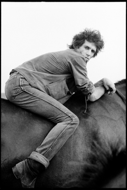 Arthur Elgort, ‘Keith Richards, Long View Farm, Massachuessetts’, 1981, Photography, Gelatin silver print, Atlas Gallery