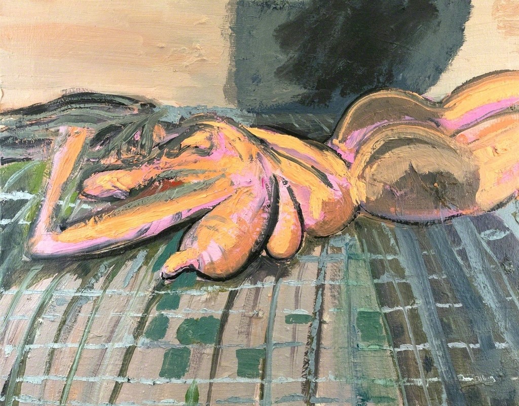 Luis Rafael Galvez, "Girl with Shadow", 2017. Oil on canvas. 16 x 20 1/4 inches.
Luis Rafael Galvez, "Girl with Shadow", 2017. Oil on canvas. 16 x 20 1/4 inches.