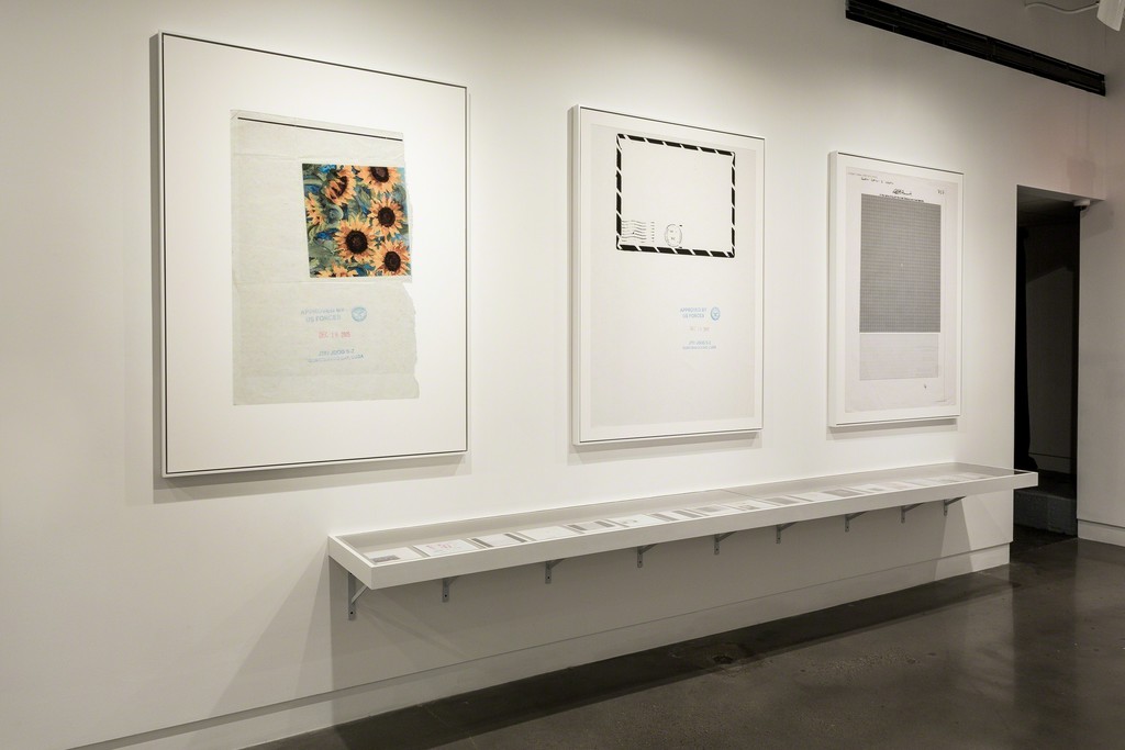 Edmund Clark: The Day the Music Died, installed at the International Center of Photography, New York, New York. Photo by John Halpern. Edmund Clark: The Day the Music Died, installed at the International Center of Photography, New York, New York. Photo by John Halpern.