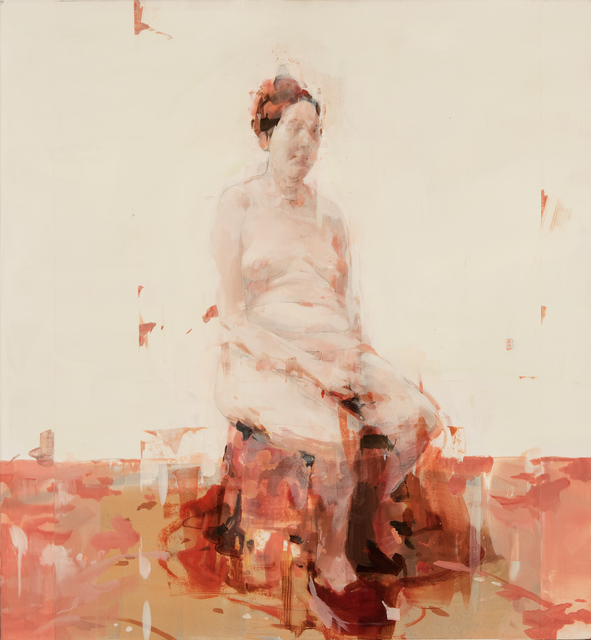 Alex Kanevsky, ‘Red Shoes’, 2008, Painting, Oil on mylar mounted on board, Hollis Taggart