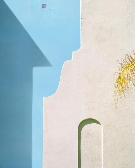 George Byrne, ‘Yellow Wall with Blue’, Bau-Xi Gallery