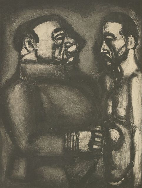 Georges Rouault, ‘Face A Face, Plate Xl’, 1948, Print, Aquatint, Sworders