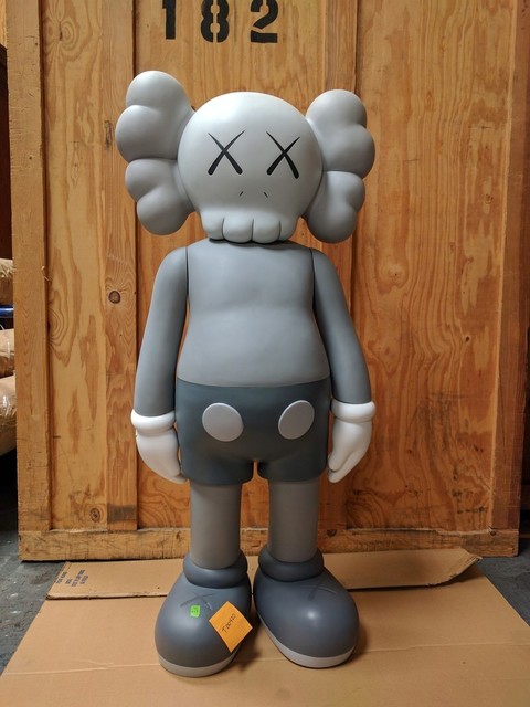 KAWS, ‘First Life Size Companion: Limited Edition 49+ inch (Grey)’, 2007, Alpha 137 Gallery