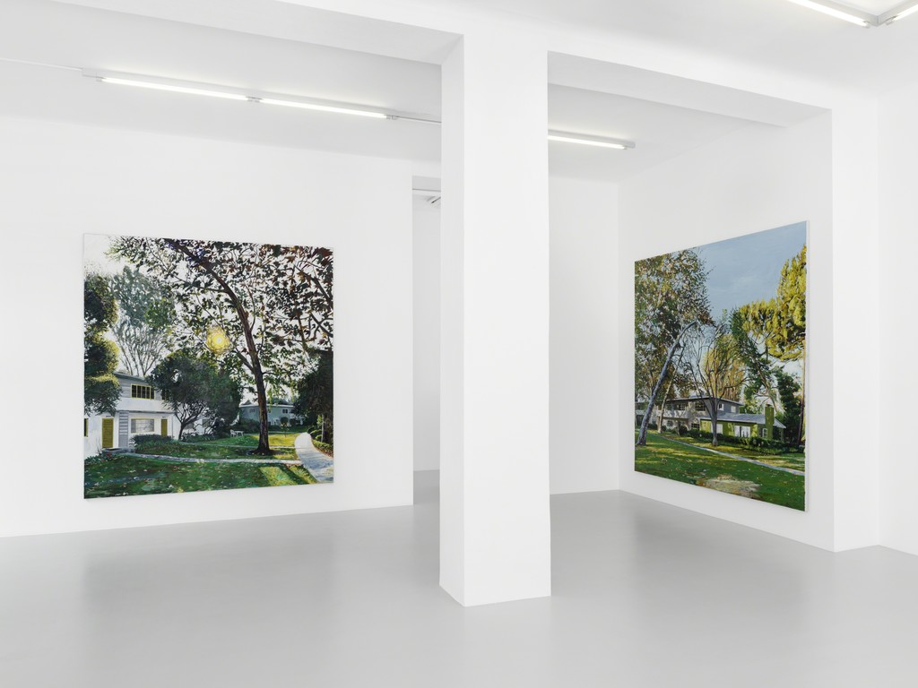 Yves Bélorgey, Baldwin Hills Village (Village Green), Galerie Xippas, Geneva, Switzerland, 2016. ©Annik Wetter Yves Bélorgey, Baldwin Hills Village (Village Green), Galerie Xippas, Geneva, Switzerland, 2016. ©Annik Wetter