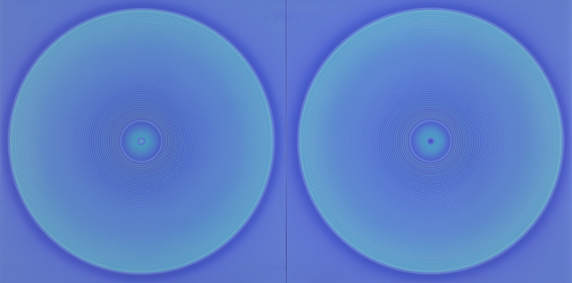Minoru Onoda, ‘WORK75-Blue1232’, 1975, Anne Mosseri-Marlio Galerie
