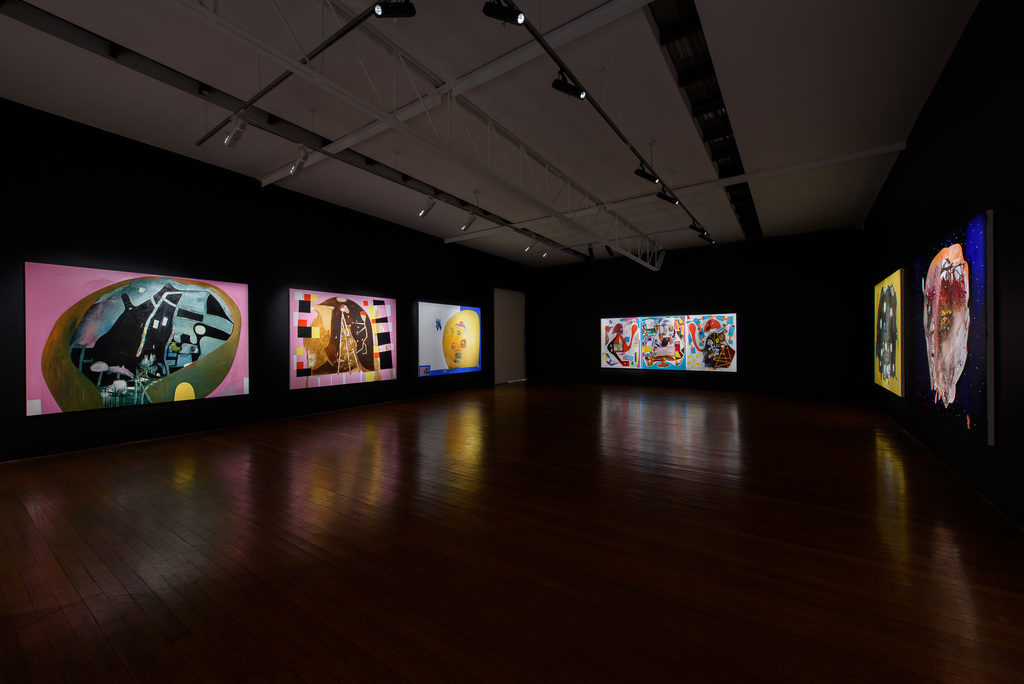 Exhibition view, Gareth Sansom, It’s Now or Never, Roslyn Oxley9 Gallery (9 - 31 August 2019). Photo: Luis Power Exhibition view, Gareth Sansom, It’s Now or Never, Roslyn Oxley9 Gallery (9 - 31 August 2019). Photo: Luis Power