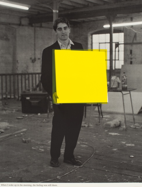Angus Fairhurst, ‘When I woke up in the morning the feeling was still there (yellow)’, 1992, Paul Stolper Gallery
