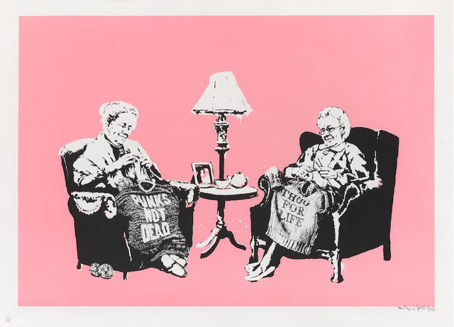 Banksy, ‘Grannies (Signed)’, 2006, Prescription Art