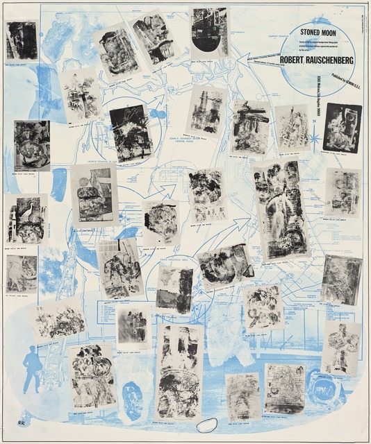 Robert Rauschenberg, ‘Stoned Moon Poster’, 1969, San Francisco Museum of Modern Art (SFMOMA)