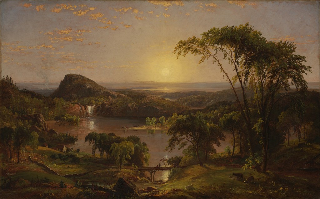 mechanic in how ontario become to Summer, (1857)   Artsy Jasper Lake Francis  Ontario Cropsey