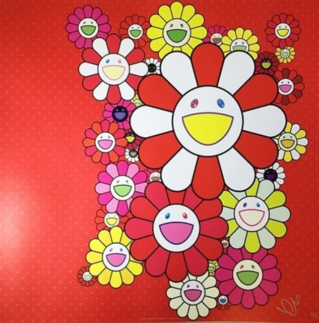 Takashi Murakami, ‘Rose Velvet’, 2016, Lougher Contemporary