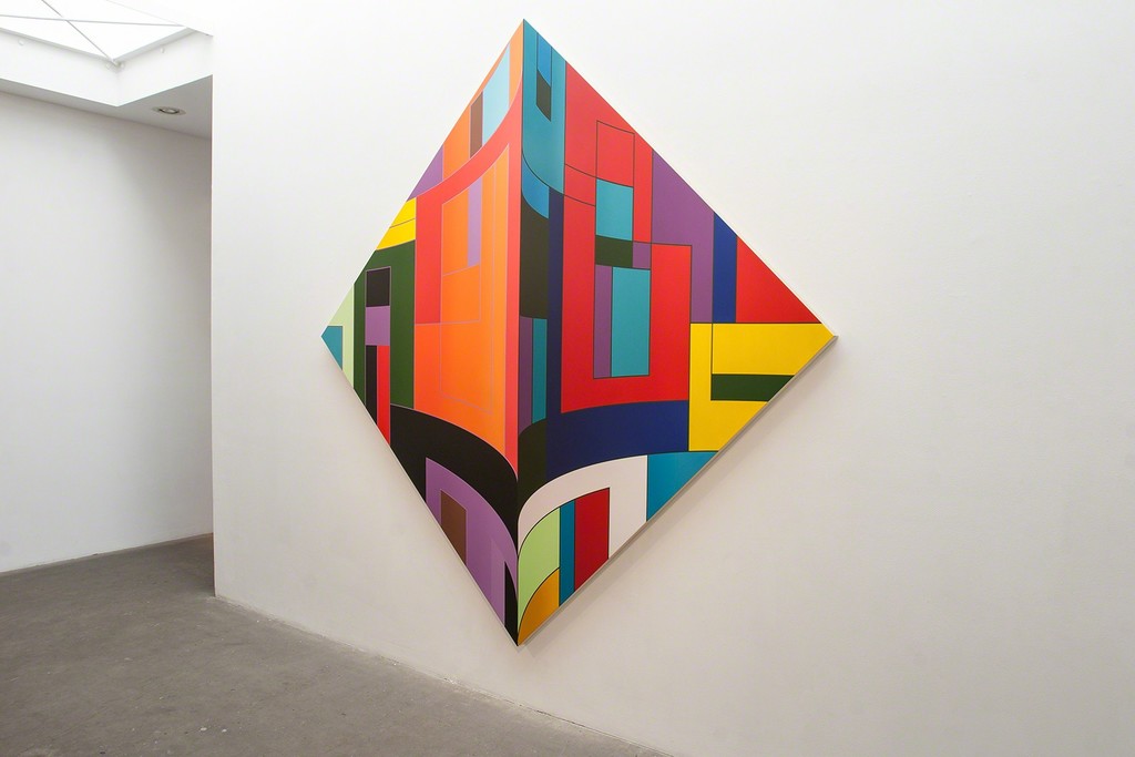 Thomas Burke, "Chapel Steeple", 2015, acrylic on panel, 102 x 102 inches Thomas Burke, "Chapel Steeple", 2015, acrylic on panel, 102 x 102 inches
