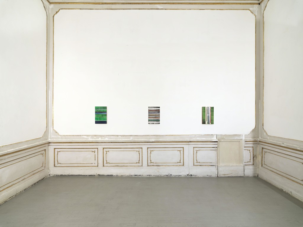 Juan Uslé - Pedramala - partial view of the exhibition - December 2018 – Galleria Alfonso Artiaco, Napoli - photo credit: Luciano Romano Juan Uslé - Pedramala - partial view of the exhibition - December 2018 – Galleria Alfonso Artiaco, Napoli - photo credit: Luciano Romano