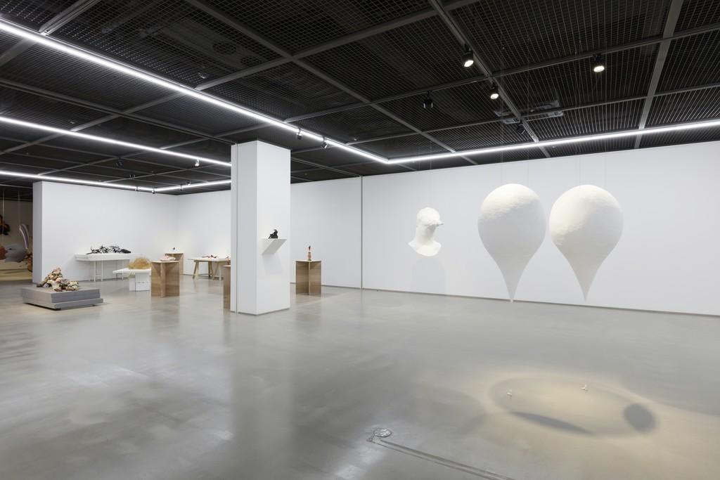 Installation view of Endless Column Installation view of Endless Column