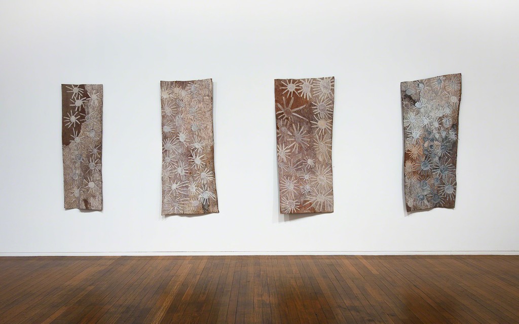 Nyapanyapa Yunupingu, Ganyu, Roslyn Oxley9 Gallery, 2019 (installation view). photo: Luis Power Nyapanyapa Yunupingu, Ganyu, Roslyn Oxley9 Gallery, 2019 (installation view). photo: Luis Power
