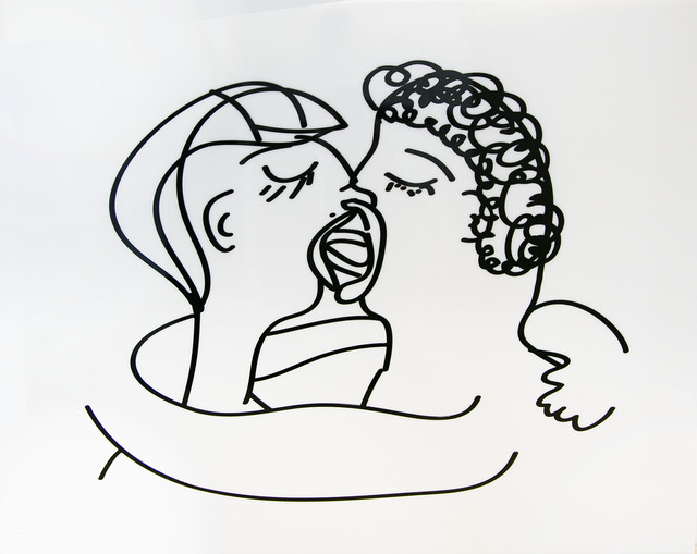 Mary Elizabeth Yarbrough, ‘Kiss 2’, 2019, Headlands Center for the Arts Benefit Auction