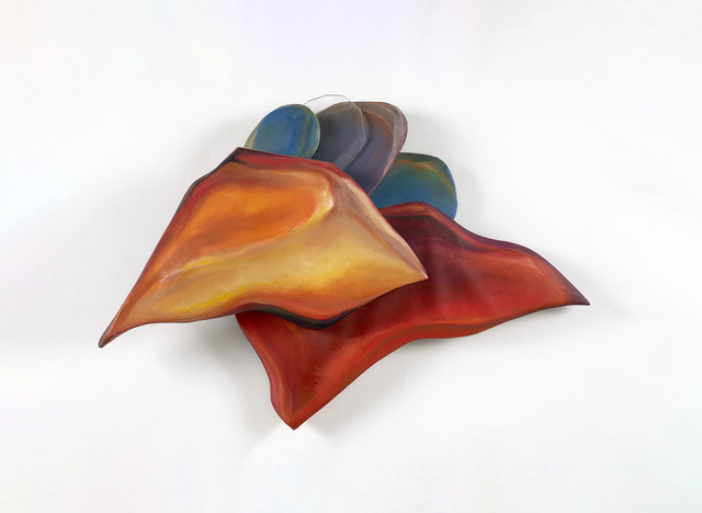 Lilian Thomas Burwell, ‘Montagne’, 2012, Sculpture, Oil on canvas over wood, sheet acrylic, Berry Campbell Gallery
