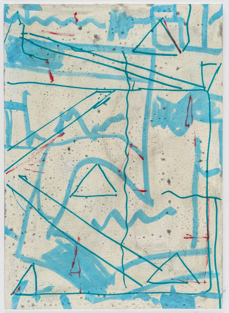 Pius Fox, ‘Regenblick’, 2020, Painting, Pencil and egg tempera on paper, Bode Projects