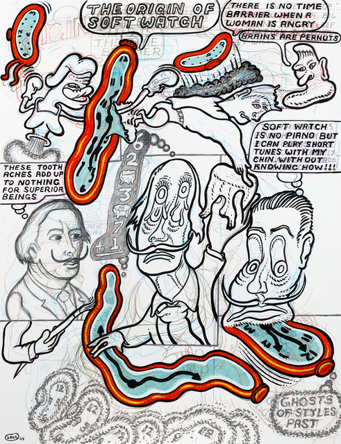 Peter Saul, ‘The Origin of Soft Watch’, 2003, Coleccion SOLO