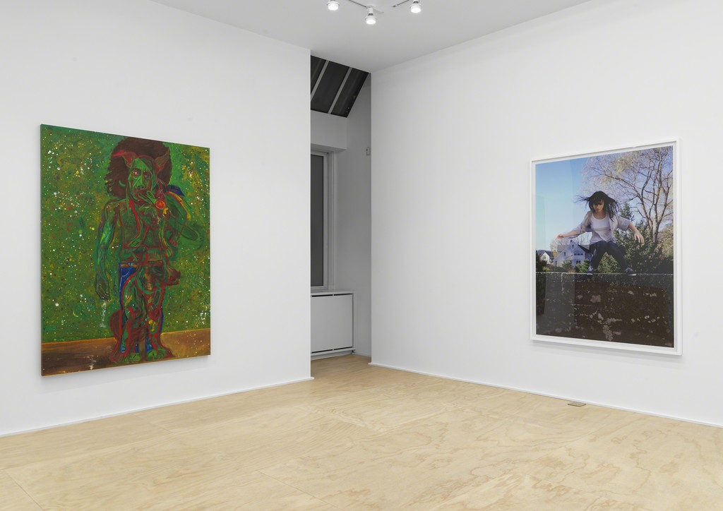 Installation view, Samaritans. Curated by Dan Nadel, Eva Presenhuber, New York, 2019
Courtesy the artists and Galerie Eva Presenhuber, Zurich / New York
Photo: Matt Grubb
Installation view, Samaritans. Curated by Dan Nadel, Eva Presenhuber, New York, 2019
Courtesy the artists and Galerie Eva Presenhuber, Zurich / New York
Photo: Matt Grubb