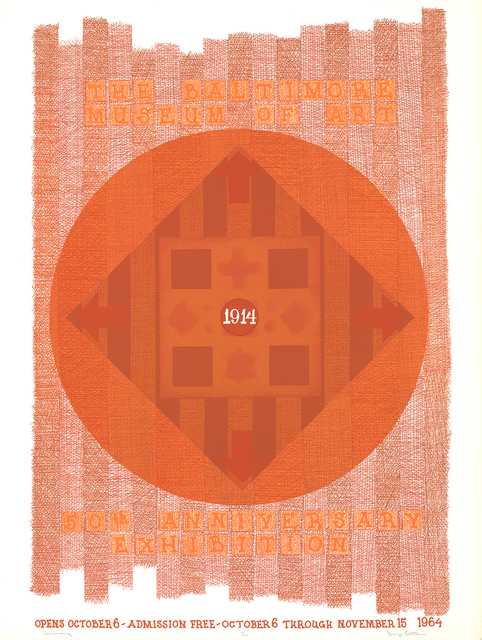 George Earl Ortman, ‘The Baltimore Museum of Art 50th Anniversary Exhibition’, 1964, Print, Silkscreen, ArtWise