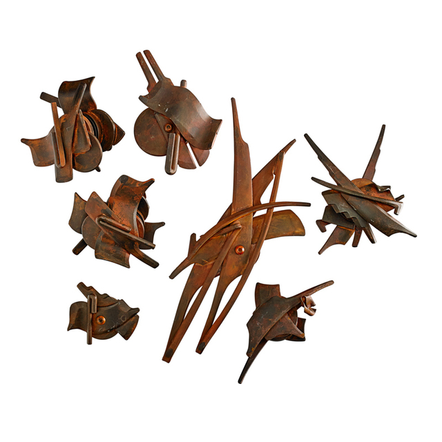 Albert Paley, ‘Four sets and three individual door medallions, Rochester, NY’, 1994, Rago