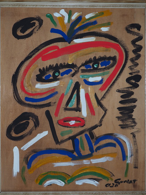 Maria Teresa Guala, ‘Indian woman’, 2020, Painting, Acrylic on board, Secret Art Ltd.