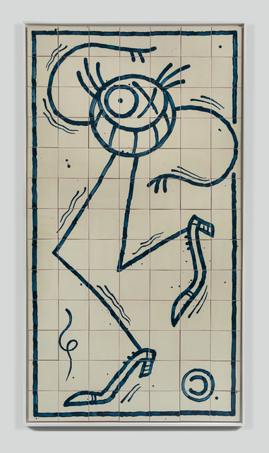 André Saraiva, ‘Sr. André 4’, 2018, Mixed Media, Hand-painted tiles, Underdogs Gallery