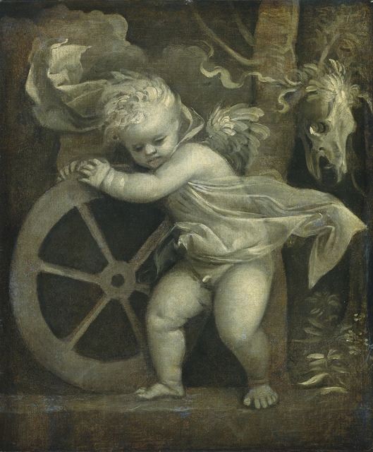 Titian, ‘Cupid with the Wheel of Fortune’, ca. 1520, National Gallery of Art, Washington, D.C.