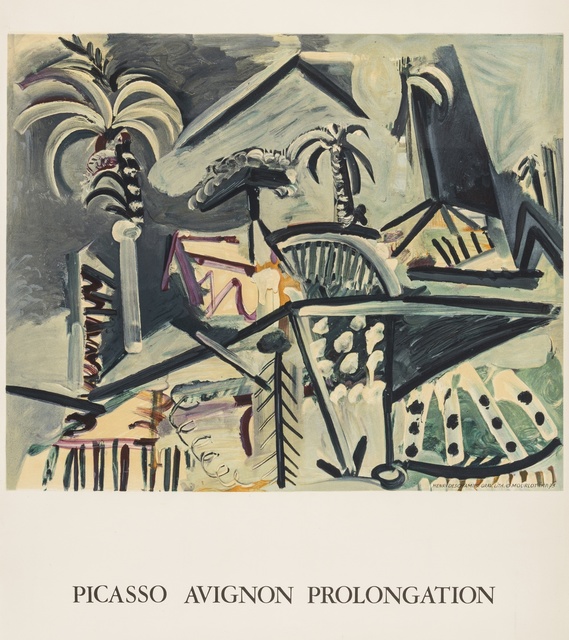 Pablo Picasso, ‘Avignon Prolongation (Rodrigo 252)’, 1973, Print, Offset lithograph printed in colours on Arches paper, Forum Auctions