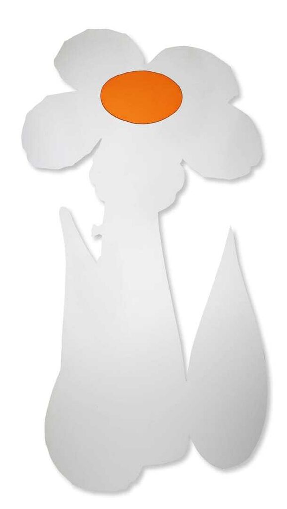 Jeff Koons - Inflatable Flower (Orange)