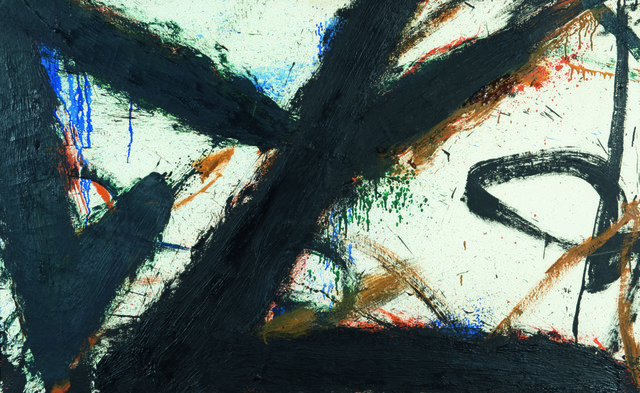 Norman Bluhm, ‘Untitled white background’, 1965, Painting, Oil on canvas, Waterhouse & Dodd