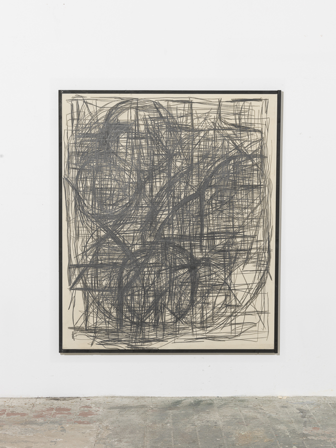 Peppi Bottrop - Sone, 2015, Graphite on Canvas, 180 x 150 cm (70,8 x 59 in) Peppi Bottrop - Sone, 2015, Graphite on Canvas, 180 x 150 cm (70,8 x 59 in)