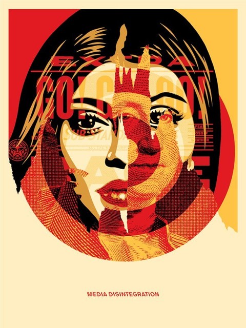 Shepard Fairey (OBEY), ‘Media Target’, 2016, Dope! Gallery
