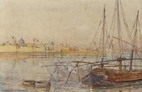 View of Baghdad from the river
