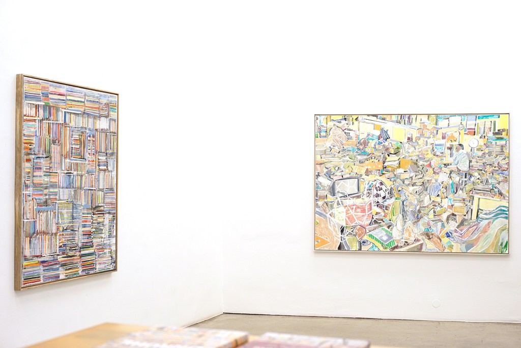 exhibition view THOMAS HARTMANN: Direct Diversion - New Painting, 2017 exhibition view THOMAS HARTMANN: Direct Diversion - New Painting, 2017