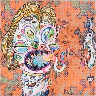Takashi Murakami, ‘Homage to Francis Bacon (Study for Head of Isabel Rawsthorne and George Dyer)’, MSP Modern