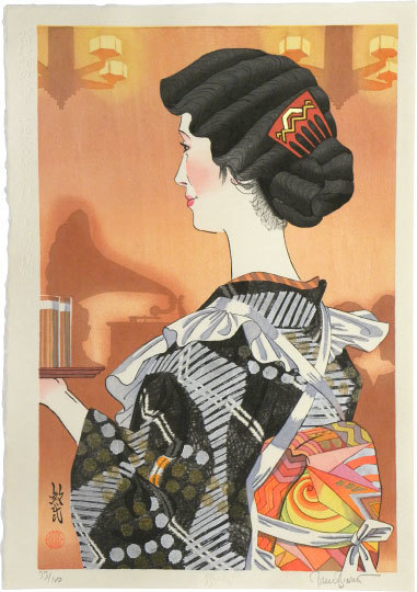 Paul Binnie, ‘Flowers of a Hundred Years: Cafe Waitress of 1930’, 2013, Scholten Japanese Art
