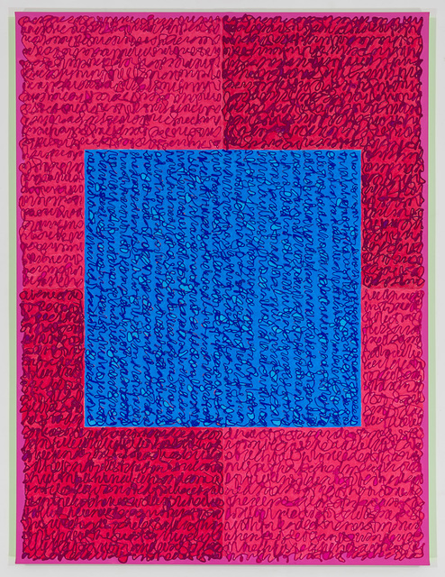 Louise P. Sloane, ‘Labor Day’, 2018, Painting, Acrylic paint and pastes on linen, Spanierman Modern