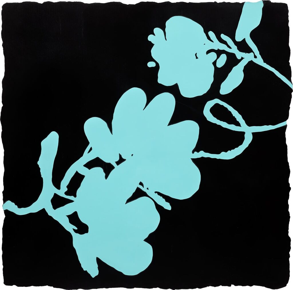 Donald Sultan - Lantern Flowers